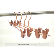 Rose Copper Gold Aluminium Trousers Skirt Metal Hanger